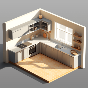 Distribución en planta 50 a 100 m²
